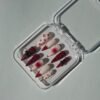 Press on nail25.3.jpg Crimson Kiss 💋